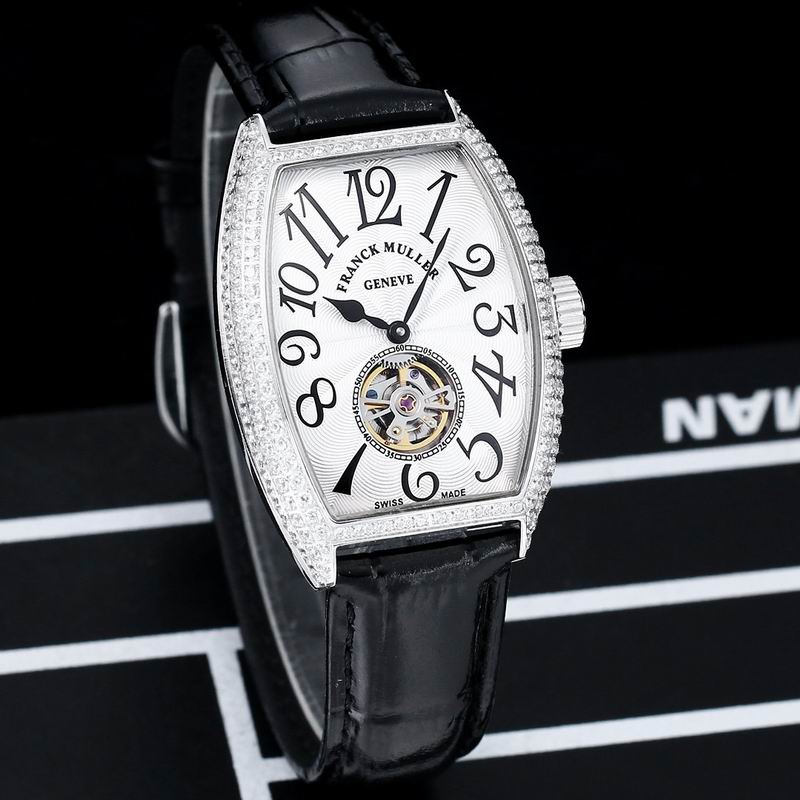 Franck Muller Cintree Curvex Tourbillon Diamond Watch